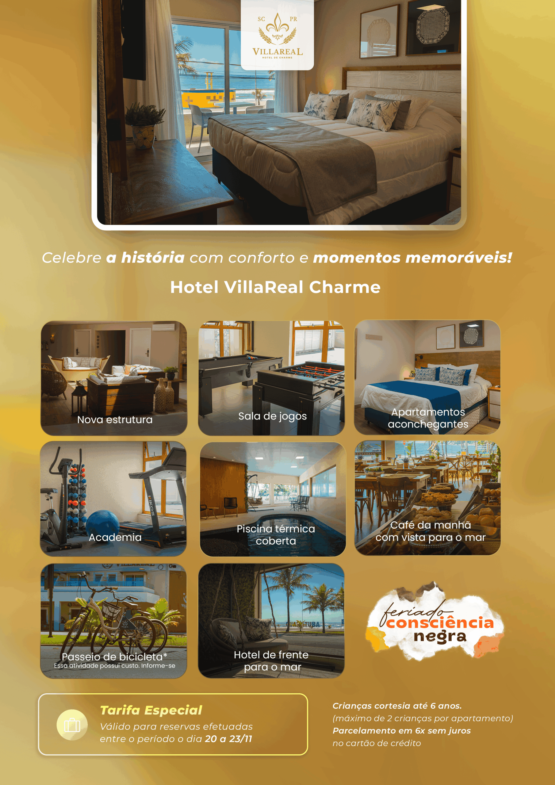 Feriado Consciência Negra Charme 2025