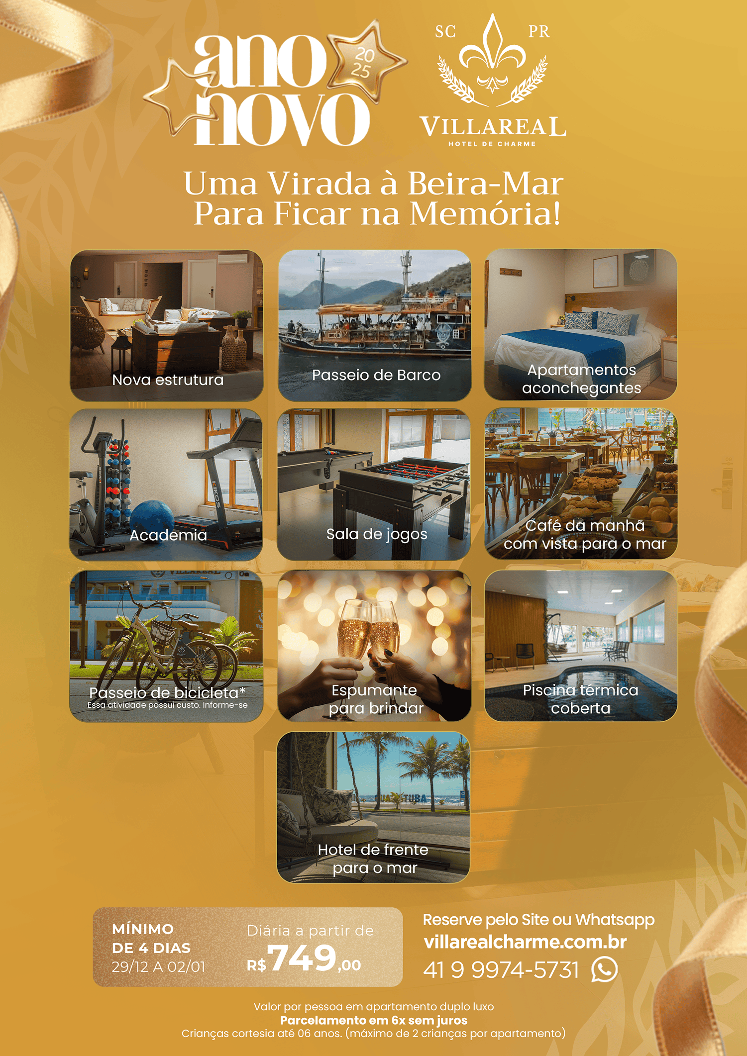 Tarifa Imperdível - Ano Novo Charme 2025